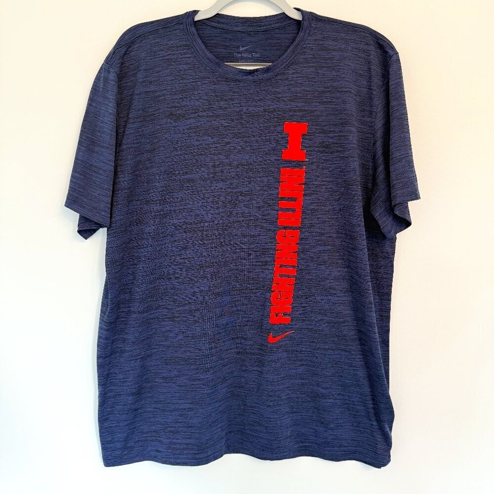 π₯ Nike Fighting Illini Dri-FIT Tee - XL π₯ - Picture 1 of 3